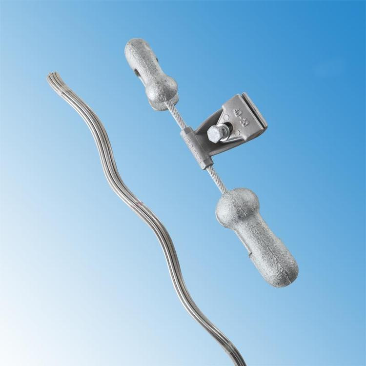 电力金具用防震锤 音叉式结构热镀锌材质防振金具 4D系列 K