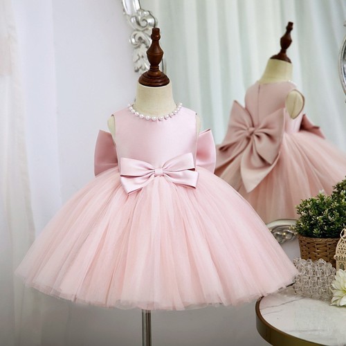Children's dress princess skirt flower child wedding dress stylish girl birthday spring and autumn girls' dress performance suit two-piece set