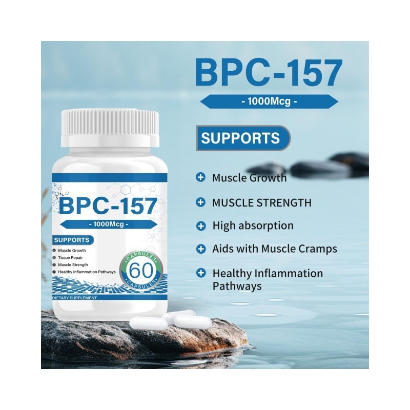 国境を越えた貿易 BPC-157 60Capsules カプセルは筋肉と運動の回復をサポートします。|undefined