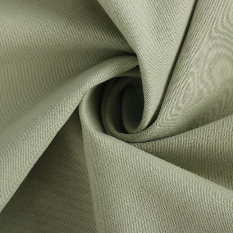Fabrica directa de tela de algodón transpirable tela teñida de twill para uniformes y camisas