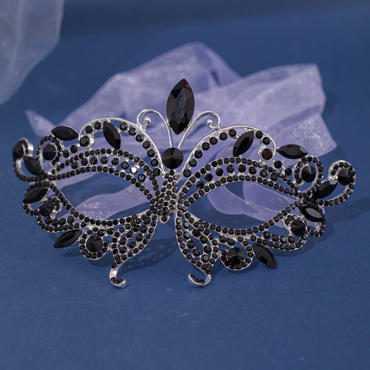 Sweet Style Sweet Solid Color Alloy Wedding Party Mask