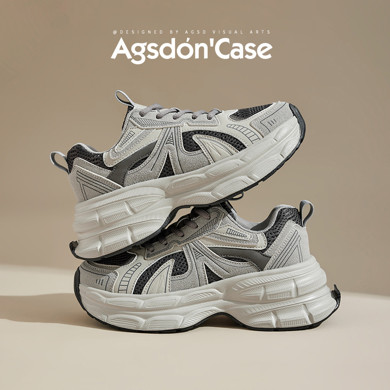 Zapatos retro de color de la mujer 2025 nuevo estilo de verano de moda de zapatos casuales de suela gruesa en la tendencia