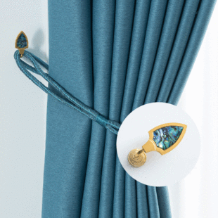New Metal Curtain Wall Hook Modern Simple Nordic Style Zinc Alloy Curtain Hook Wall Hook Curtain Hook Cross-border Wholesale