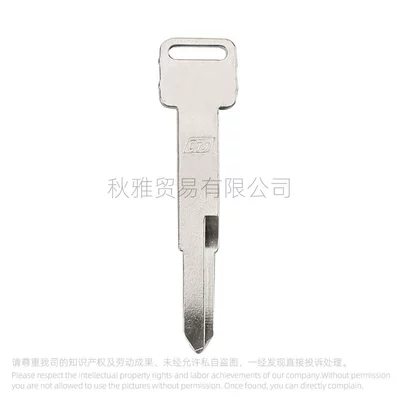 Motorcycle Key CT 250 300 400 Curve - left-cut-light-plate-blank