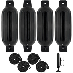 Marine PVC anti-collision ball set yacht ball inflatable thickened airbag float buffer ship yacht accessories