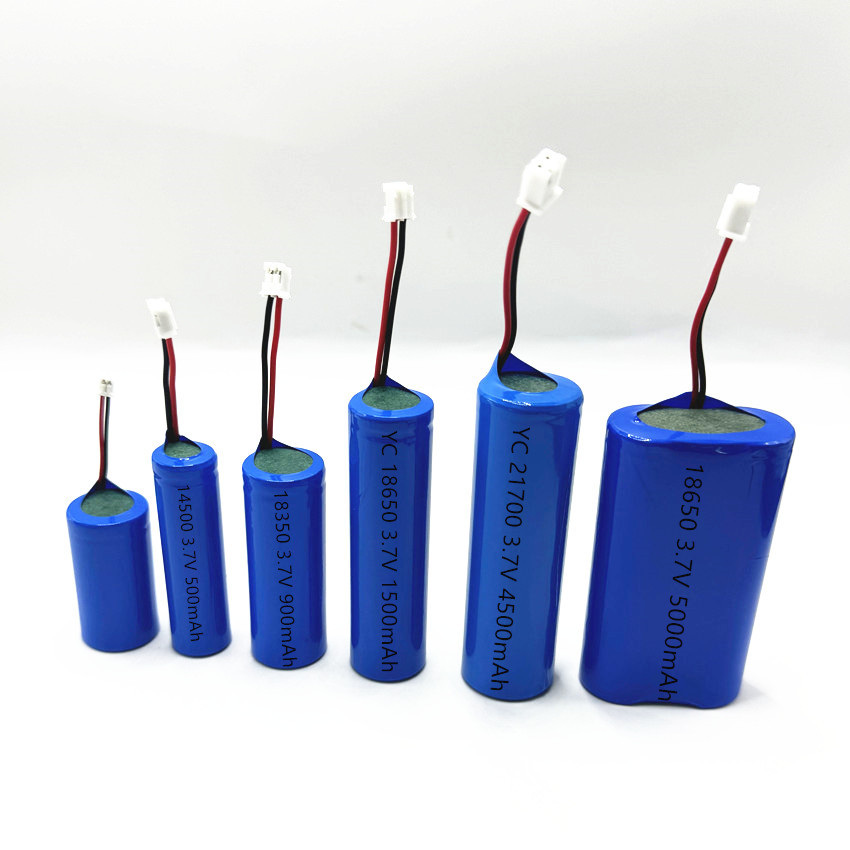 18650 Lithium Battery 800-2500Mah Solar Emergency Light Bluetooth Speaker Fan Cylindrical Battery Pack Customization