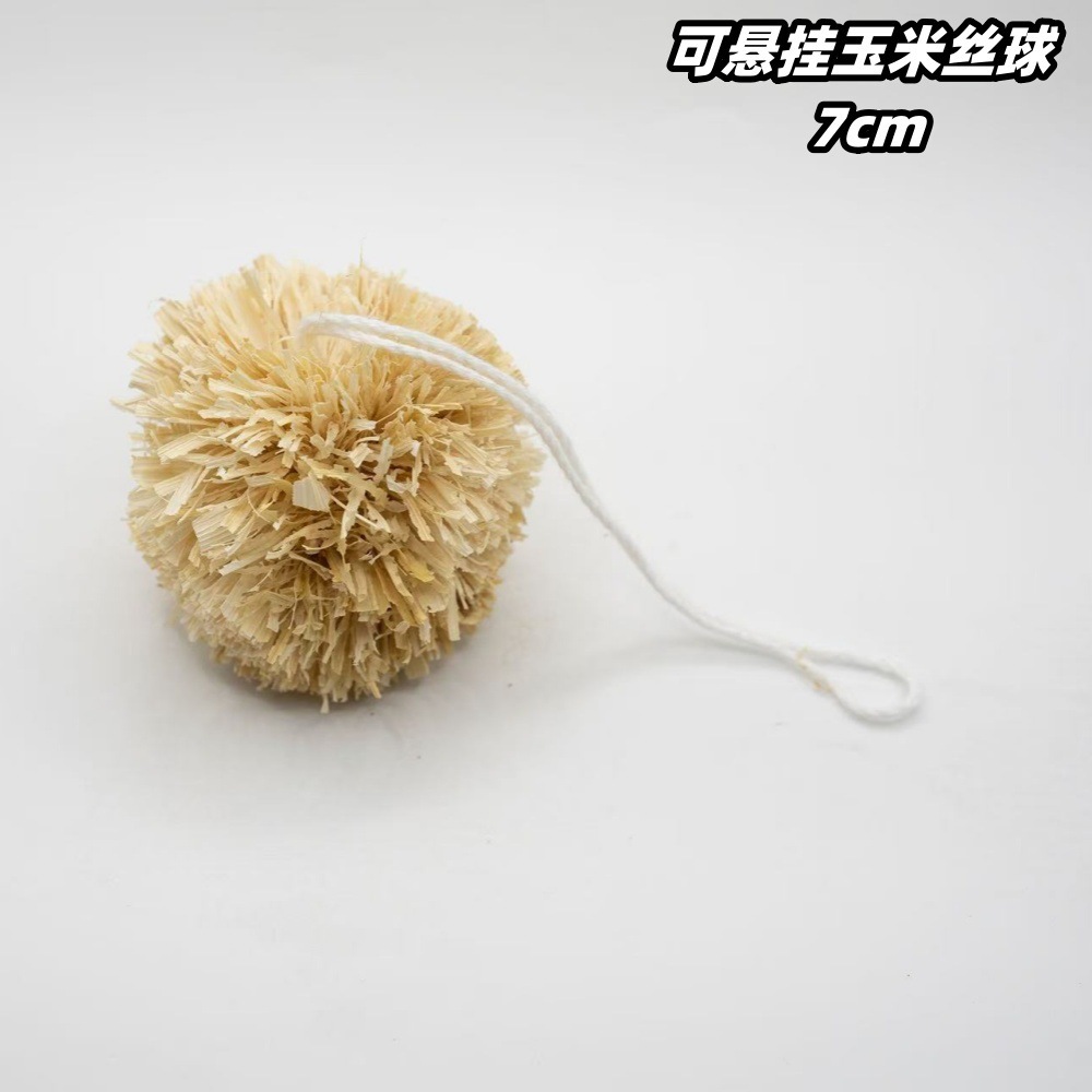 Bola de Hierba Molar para Hámster, Ratán y Hierba Natural, Artesanal, para Mascotas Pequeñas image 13