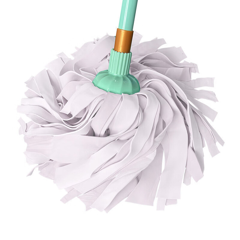 Factory Property Sanitation Cleaning Absorbent Old-Fashioned Mop Imitation Deerskin Towel Wet and Dry Round-Head Mop