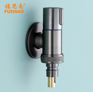 Household mini short automatic water stop valve washing machine faucet anti-fall 4 points 6 points Siemens washing machine water nozzle