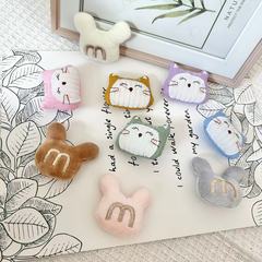 可愛卡通小貓米老鼠配飾金線M字母圍巾包包DIY配件鞋襪服帽輔料