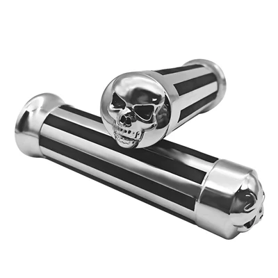 Motorcycle Handle Cover Handlebar Set Skull