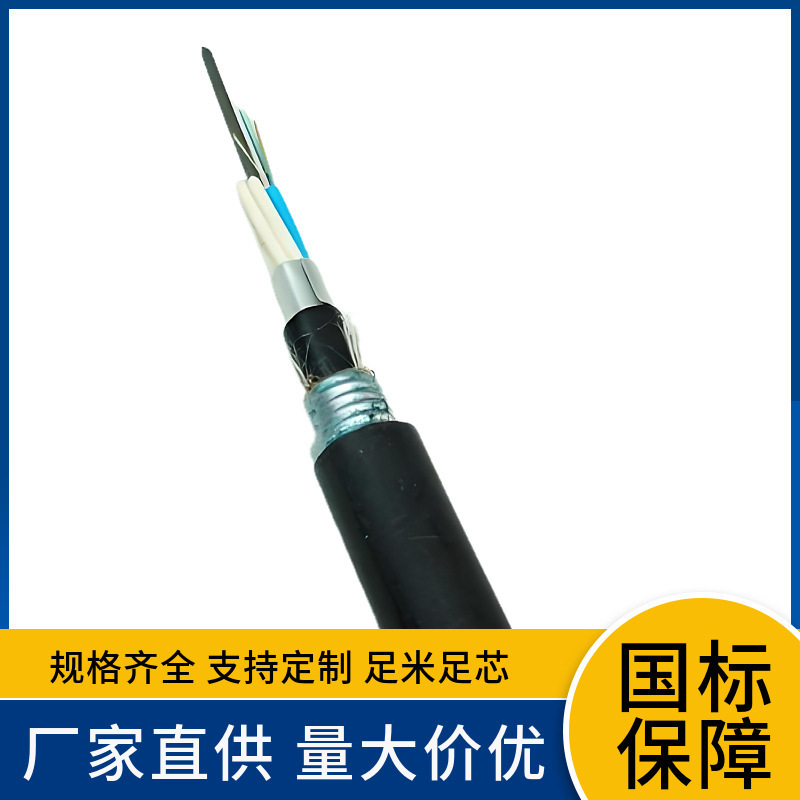 ADSS12-core 48-core all-media optical fiber 24-core power optical cable single-mode non-metallic optical cable ADSS cable