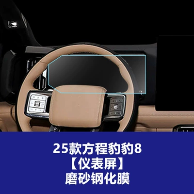 Interior Accessories Screen Components – Car interior film - 25-formula-leopard-8-smart-and-brave-deluxe-edition-5-seater-instrument-frosted-tempered-film