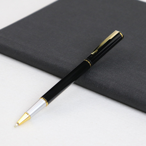 Quick Shipping Metal Signature Pen Multicolor Business Gift Bead Pen Training Pen Supports Custom Logo