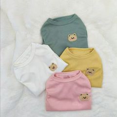夏薄型犬ワッフル通気性ベストペットテディビションプードル猫小型犬犬服