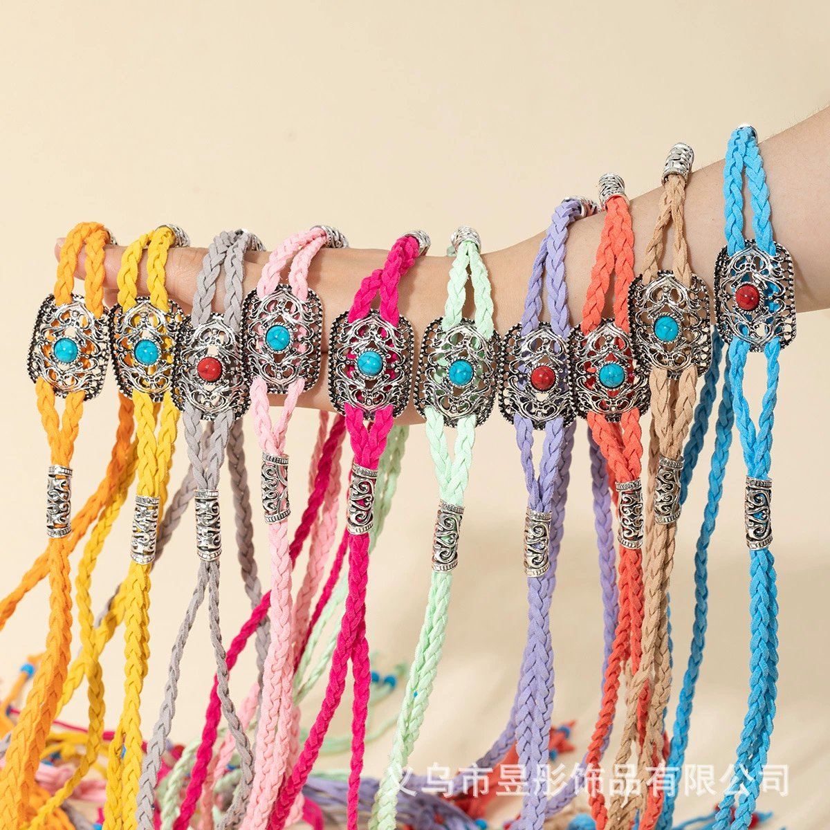 Национальный стиль монгольский тибетский поводок для волос головной убор тибетский стиль