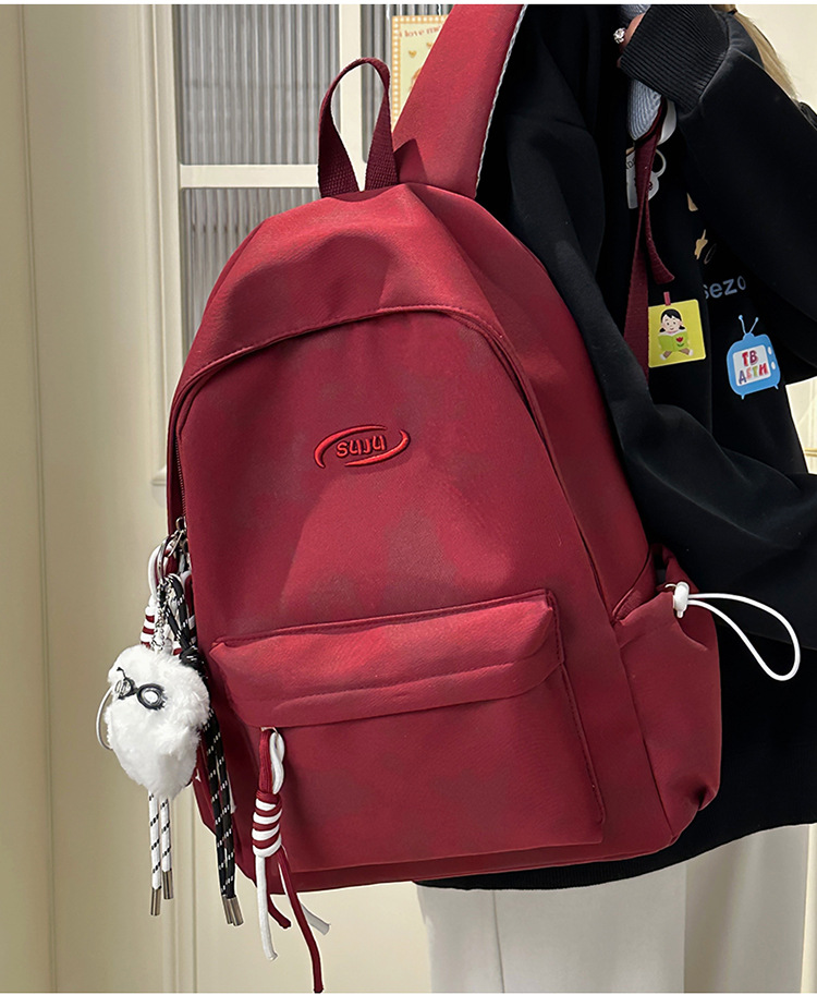 Nueva mochila retro mochila masculina mochila de montañismo mochila estudiante de secundaria bolsa de viaje personalidad estudiante de secundaria mochila femenina