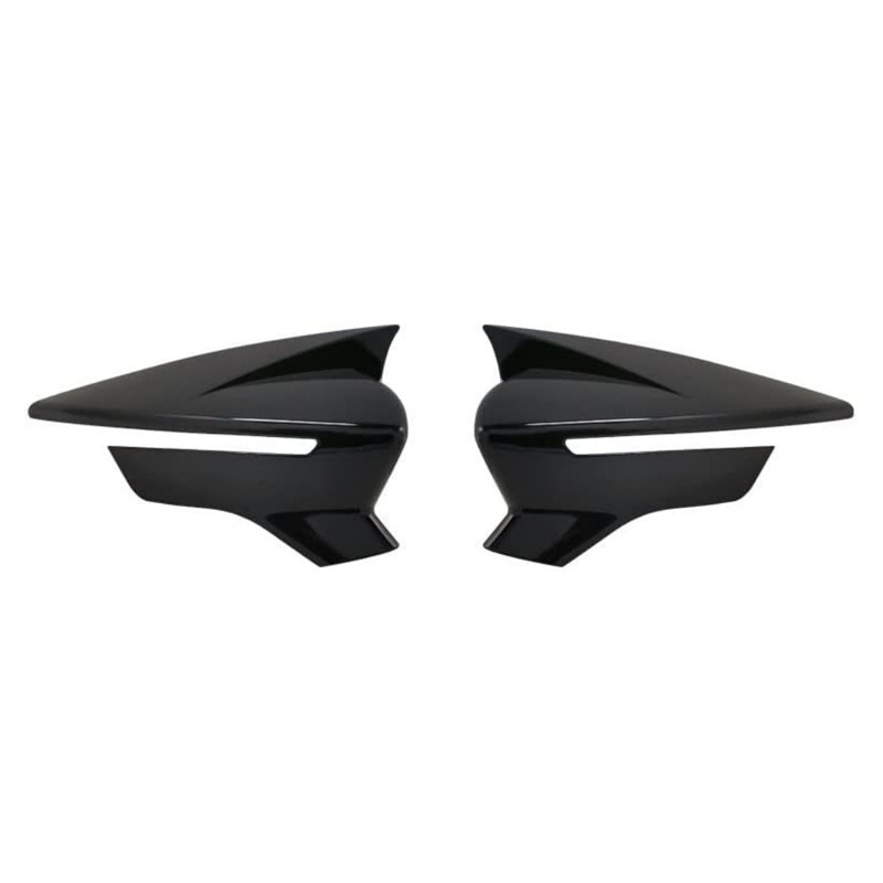 Suitable for 13 Models of Seat Leon Horn-Shaped Rearview Mirror Shell, Seat Leon Carbon Fiber Rearview Mirror Cover Decoration