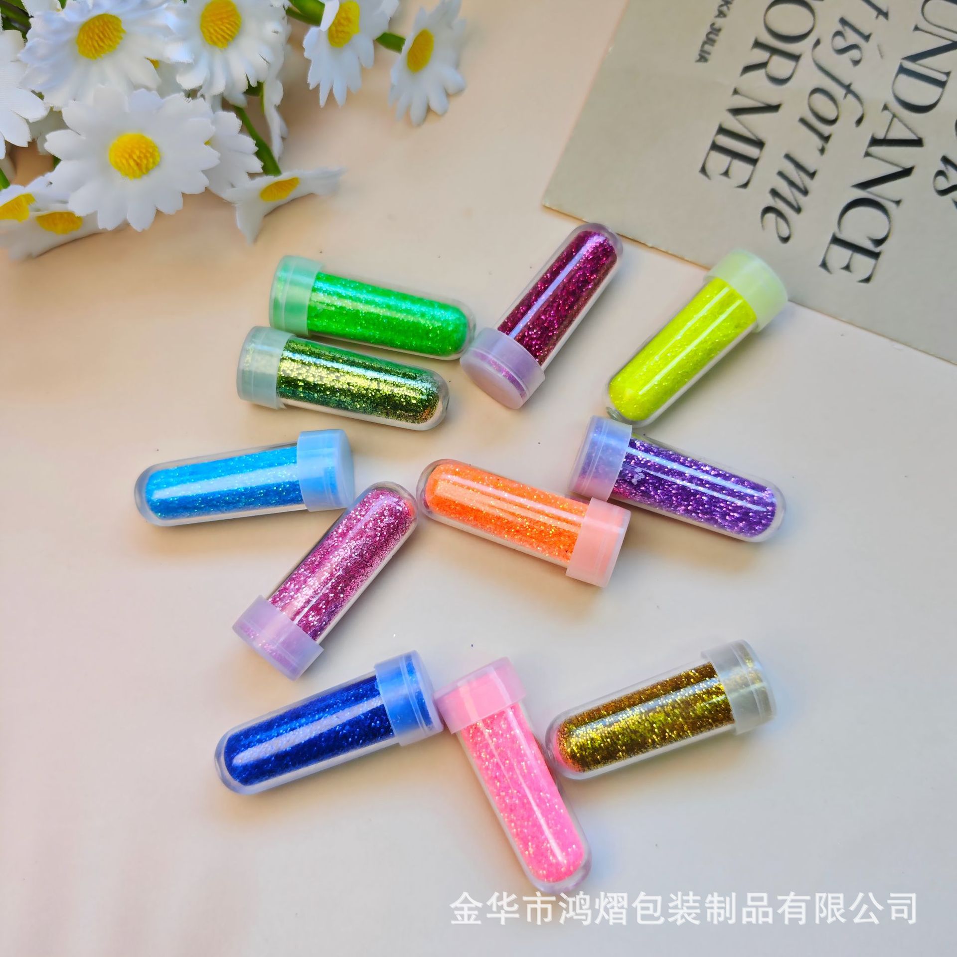 Hot sale polvo de cebolla 12 conjuntos de materiales DIY hechos a mano joyería de manicuras 24 colores mezclados image 5