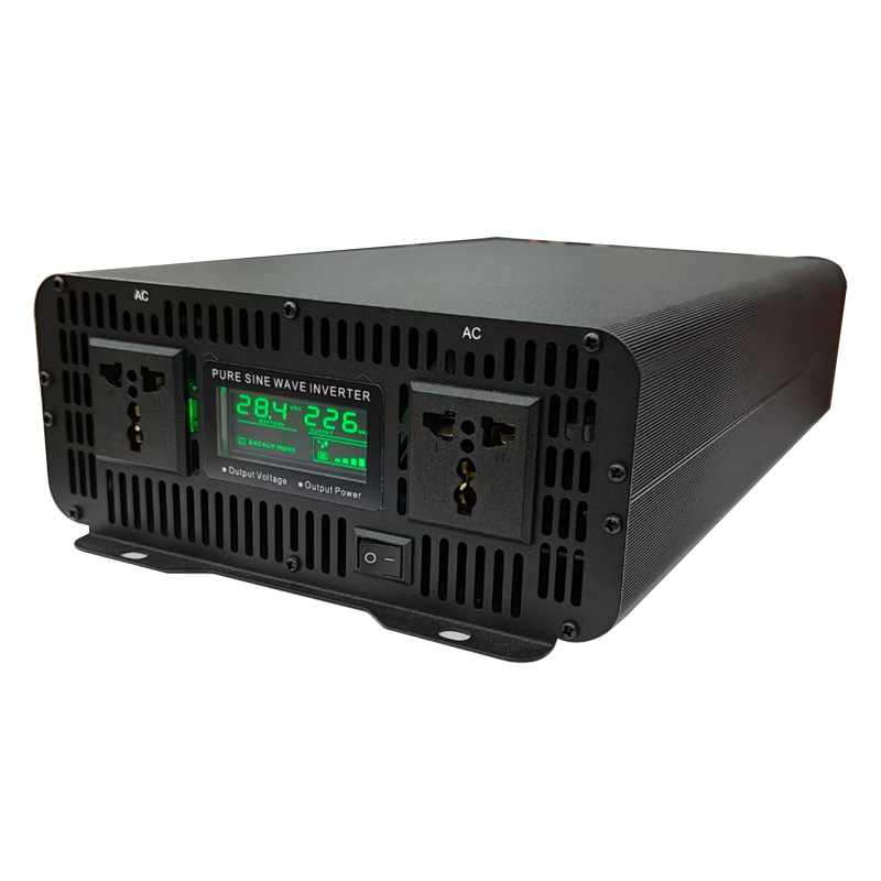 24V3300W 검정색 파란색 화면