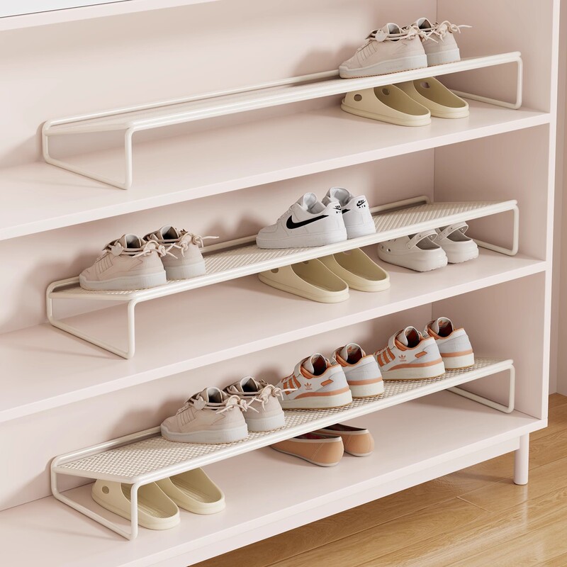 Shoe Rack, Shoe Cabinet, Layered Partition Cabinet, Baby Shoe Storage, Space-Saving Artifact, Household Partition Layer, Low Storage Rack