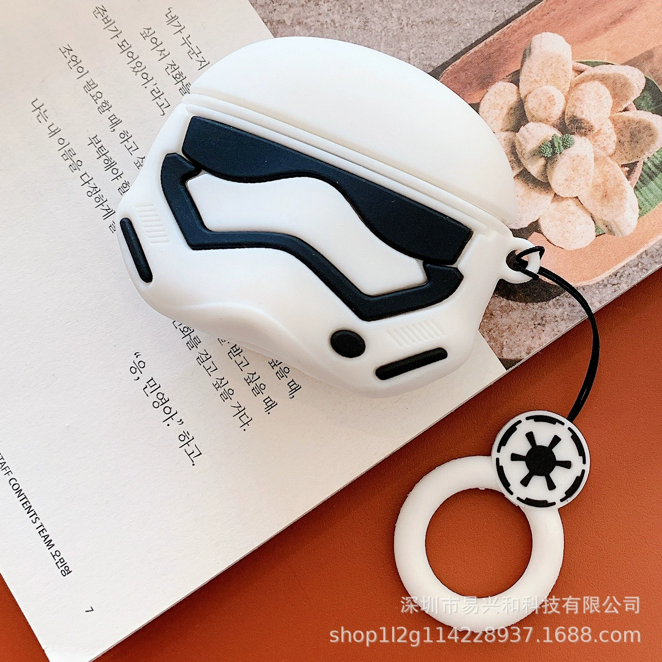 Чехол защитный мультяшный для совместимых наушников Apple, милый дизайн, 2022