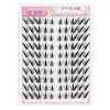 Glue-free 10 rows and 100 clusters of dense nine-tailed rabbit 9-13mm