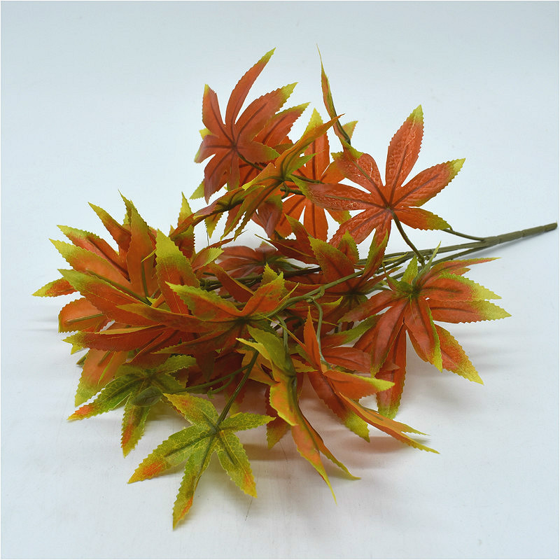 メーカー直販シミュレーション植物プラスチック造花植物壁配材ゴム手触り葉亀背葉緑羅|undefined