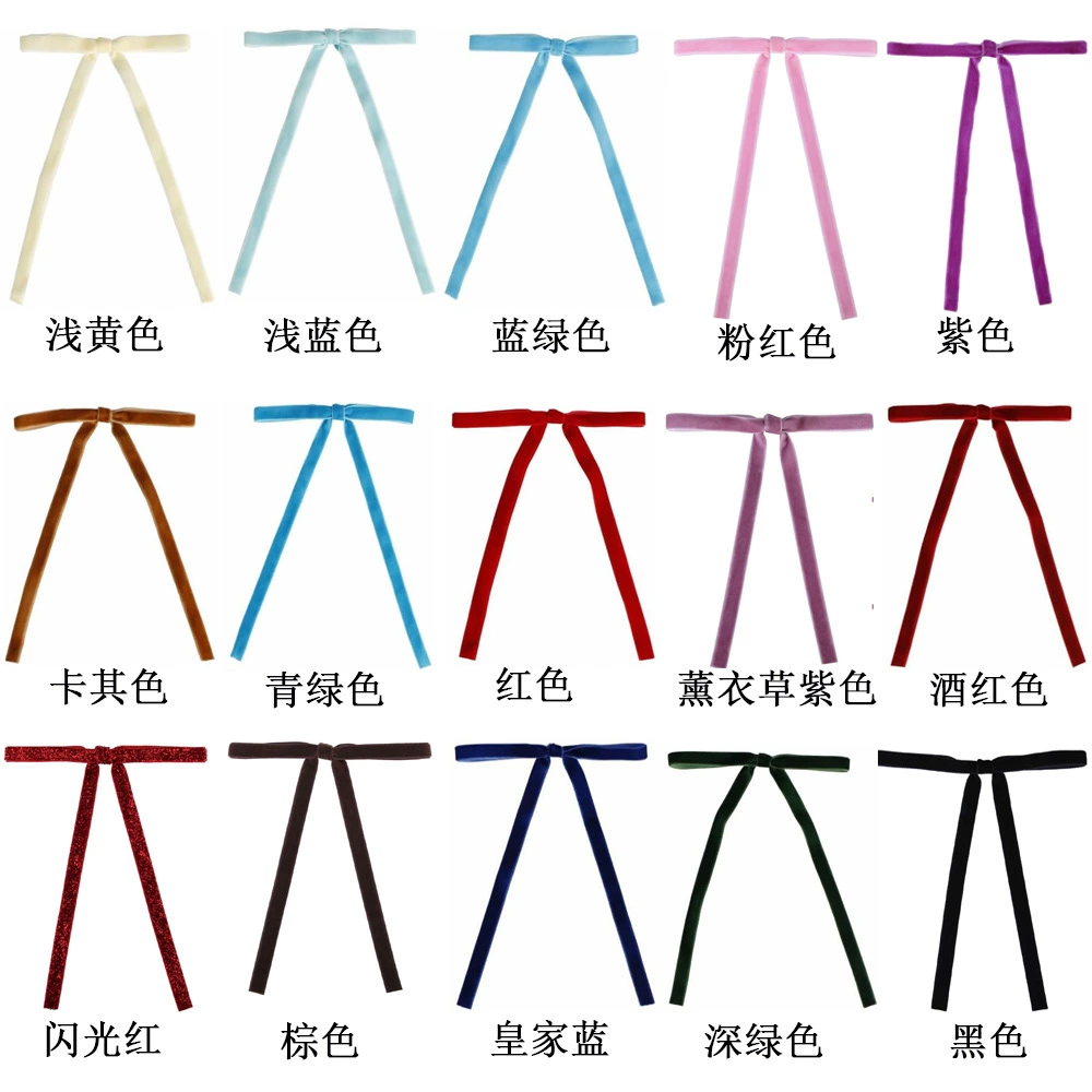 Пятно оптом 1 см бархат с бантом Т-образный узел елочные украшения аксессуары шпилька аксессуары лук