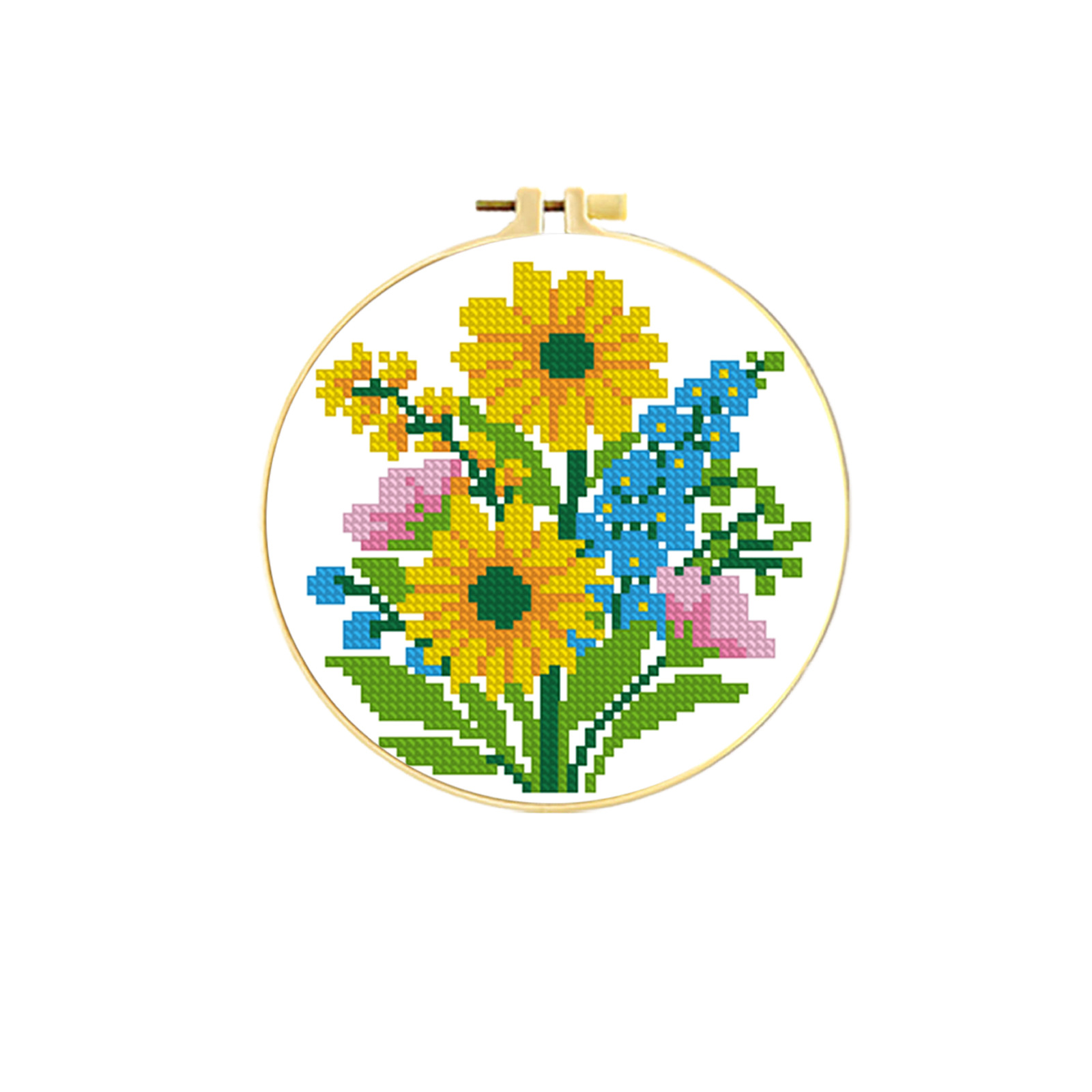 Mona Lisa Royal Cross Stitch Colección de flores y pájaros Estilo chino auspicioso, festivo y sencillo, sala de estar, bordado de hilo hecho a mano image 5