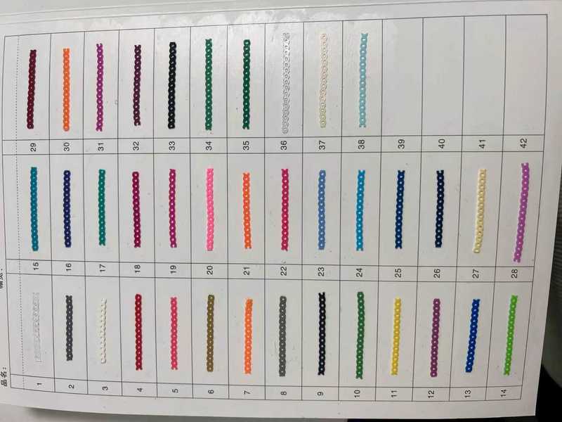 外贸产品 跨境牙科正畸橡皮链齿科链状圈彩色正畸橡皮圈4.5米厂家|undefined