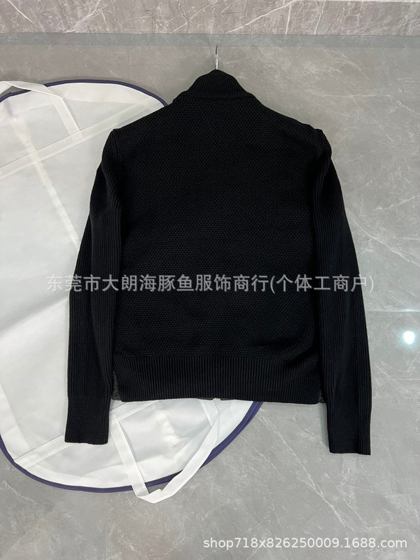 正确版 NFC芯片 M家秋冬新款立领拼接针织薄款羽绒服ins百搭夹克|undefined