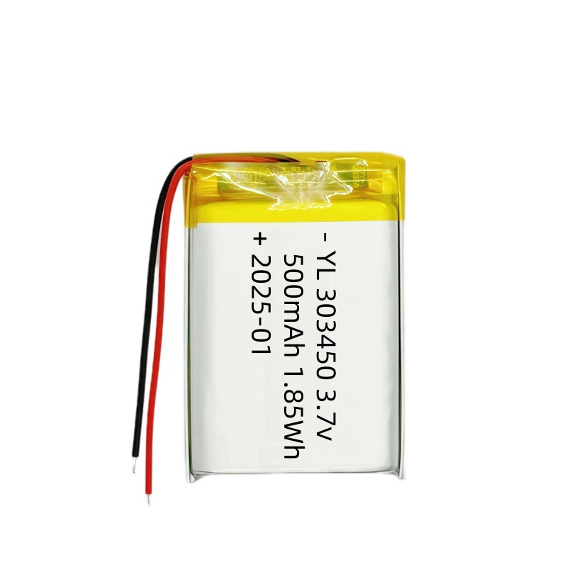 303450/500mAh 배터리(보호 보드 콘센트 포함)