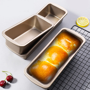 Pound Cake Bread Mold Rectangular Non-Stick Toast Box Commercial Household Baking Pan Baking Lunch Meat Mold Long Small