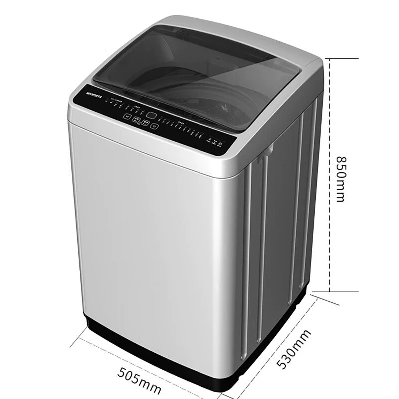 Стиральная машина Skyworth 6.5kg GT65U24_Qingya серо-серый вторичный энергоэффективности барабанный шкив