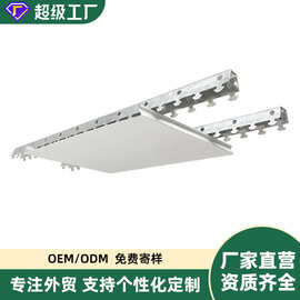 跨境户外广告加油站密拼铝合金防风G型C型长条扣板天花吊顶铝条扣