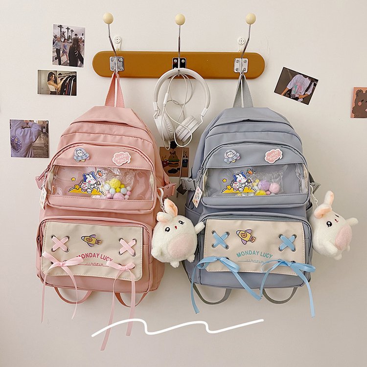 Wholesale Candy Color Rabbit Pendant Backpack Nihaojewelry display picture 63