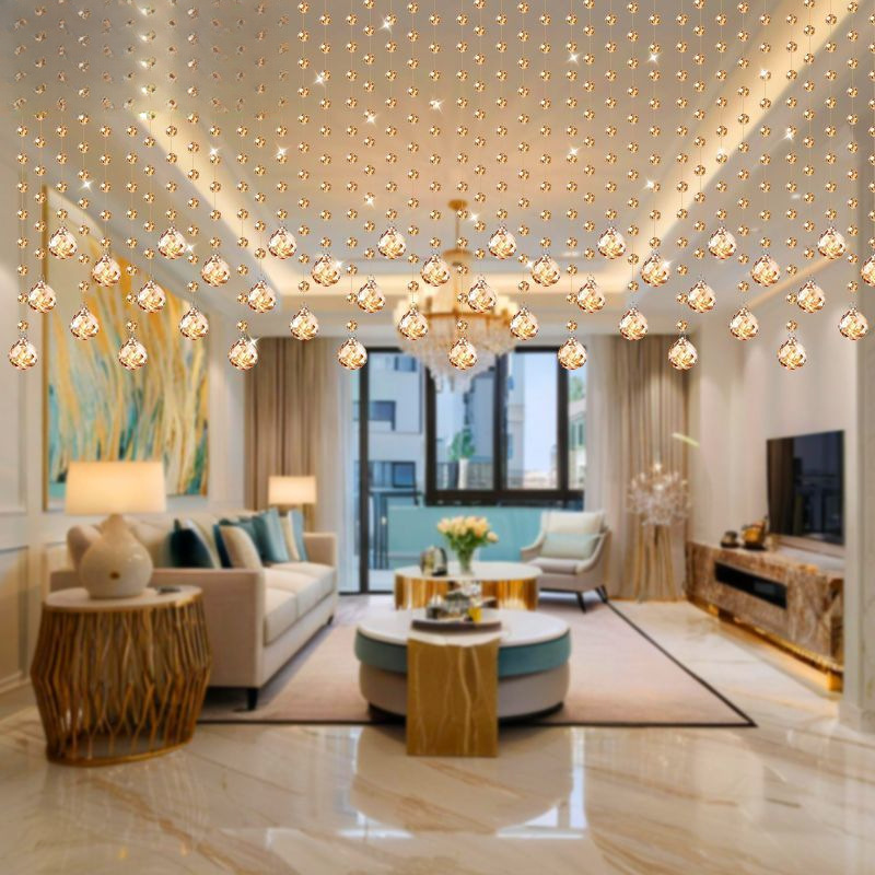 Trendy crystal bead curtains, beaded curtains for bathroom, door curtains, hanging curtains for entryway, dining room, hallway, bedroom, partition curtains, no drilling required Trendy crystal bead curtains, beaded curtains for bathroom, door curtains, hanging curtains for entryway, dining room, hallway, bedroom, partition curtains, no drilling required