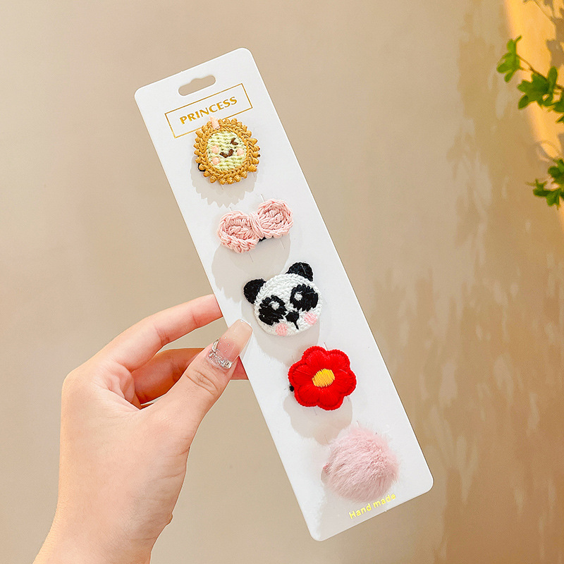 Lindo bebé fetal clip de pelo accesorios para el cabello bebé no duele el pelo horquilla volumen del pelo del bebé menos sudor clip de los niños tocado