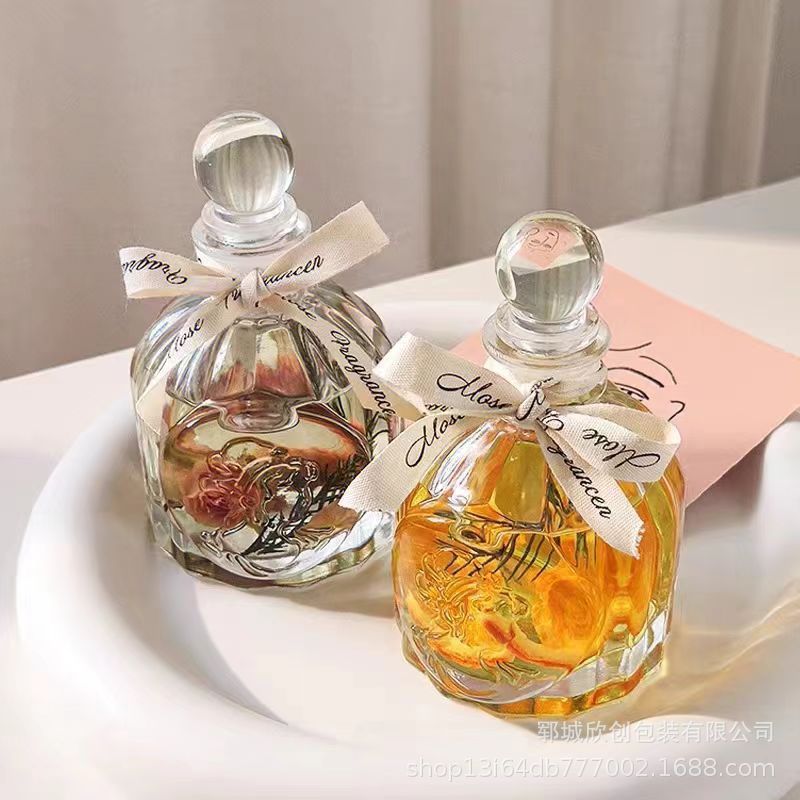 厂家批发30ML透明玻璃小酒瓶装果酒瓶密封空酒瓶洋酒家用分装瓶