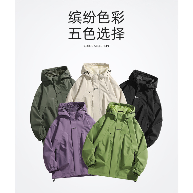 Wholesale High-Quality Jackets, Popular 2025 Couple Jackets, Men's and Women's Spring and Autumn Jackets, Men's Thin Jackets