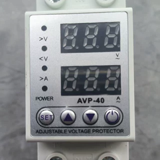 40A63A230VDIN导轨过欠压保护继电器过流限位电流表装置工业仪表