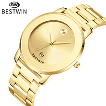 新款超薄男士手表简约经典时尚BESTWIN博士通石英防水厂家跨界163