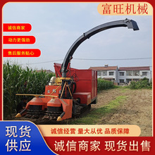 双圆盘回收机青储机 铡草机收获收割机 全自动秸秆圆盘青储机