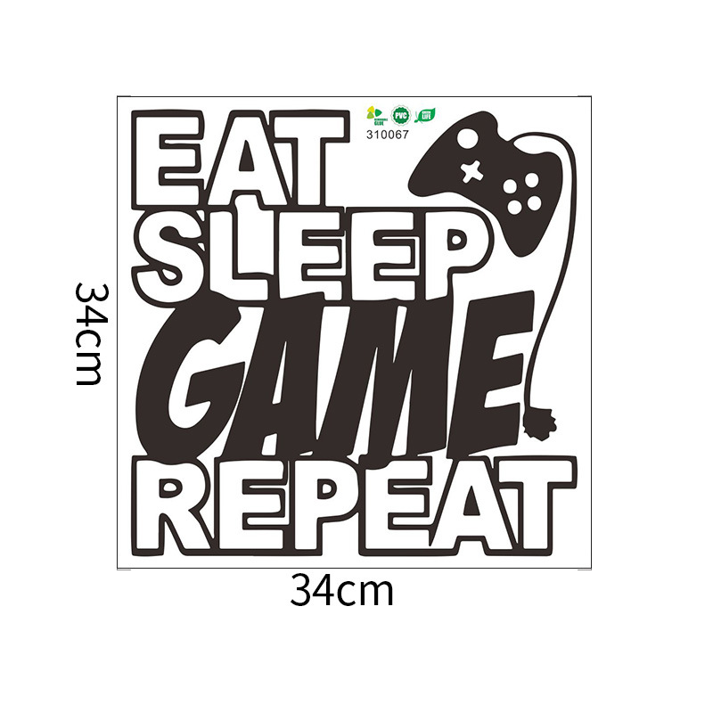 Fashion Game Handle Grme Game Console Wall Stickers Wholesale display picture 1