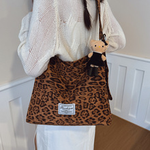 定制复古休闲托特包慵懒风韩版ins斜挎女包大容量简约潮流单肩包