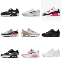 Putian обувь AIR MAX90 ретро надувная обувь сетка дышащая и износостойкая спортивная обувь для мужчин и женщин