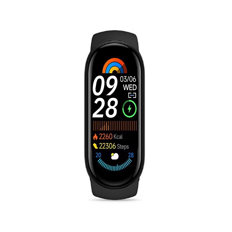 ソースファクトリー スマートブレスレット M9 スポーツ歩数計 スマートリマインダー 心拍数 血中酸素 睡眠モニタリング ギフト|undefined