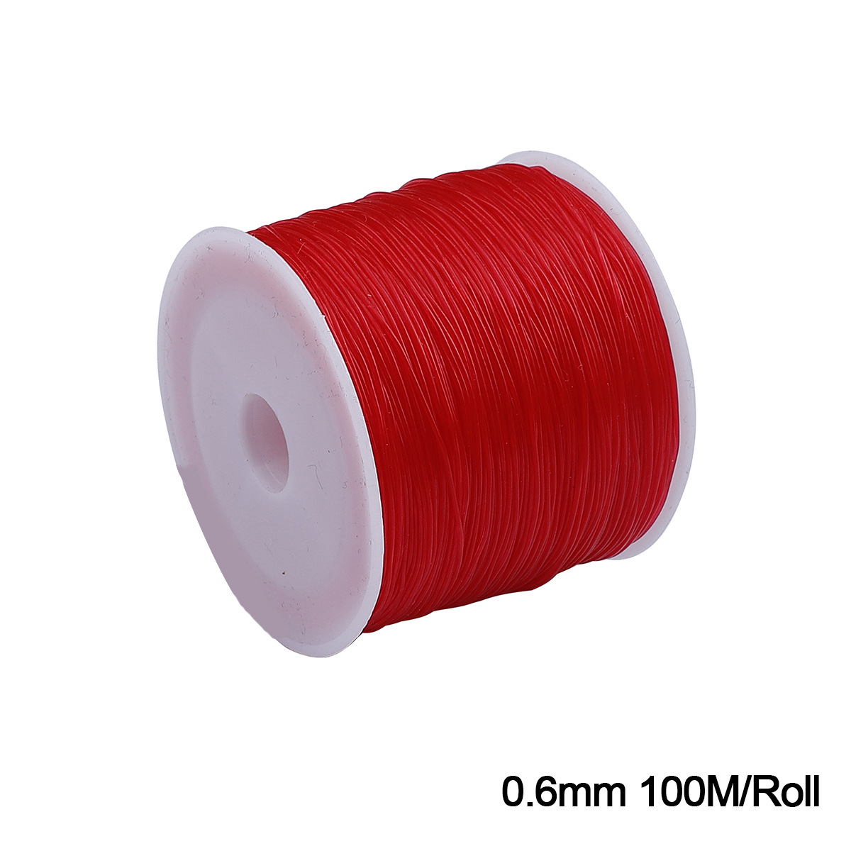 0.6mm red about 100m /roll