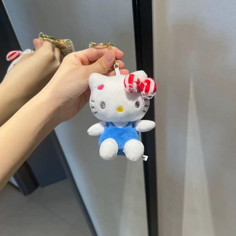 正規認定 ハローキティ クラシック 座り姿勢 かわいい 小さなペンダント ぬいぐるみ ペンダント キーホルダー|undefined